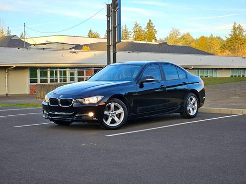 Black 2015 BMW 328 328i Sedan 4D