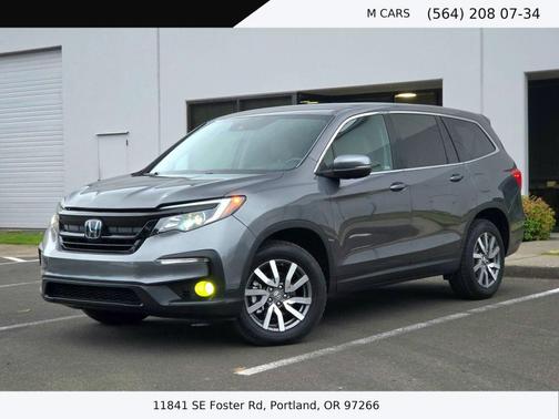 Grey 2021 Honda Pilot 2WD EX
