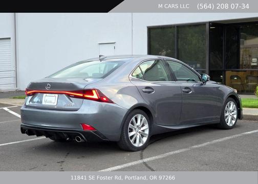 Grey 2016 Lexus IS 200t Base