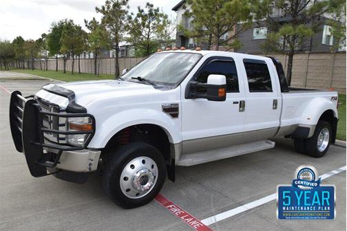 Oxford White Clearcoat 2008 Ford F-450 King Ranch