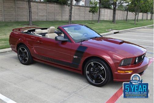 Dark Candy Apple Red 2008 Ford Mustang GT Premium