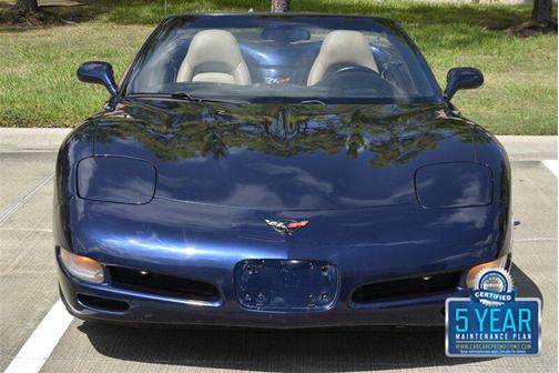 Nassau Blue Metallic 2000 Chevrolet Corvette Base