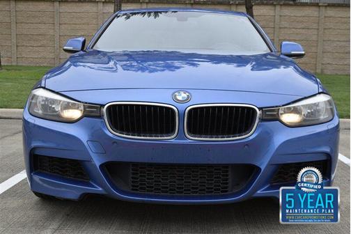 Estoril Blue Metallic 2015 BMW 328 328i M-SPORT PKG PREM PKG 6SPD MANUAL CLEAN