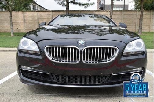 Black Sapphire Metallic 2012 BMW 650 650i CONVERTIBLE TRIPLE BLACK PREM/SPORTS PKG NICE