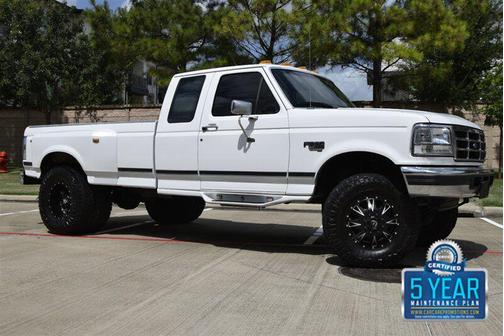 Oxford White 1997 Ford F-350 XLT SuperCab DRW