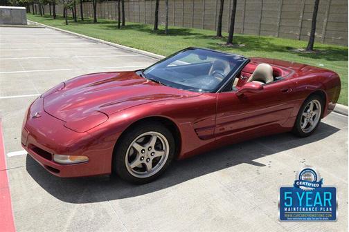 Magnetic Red Metallic 2004 Chevrolet Corvette Base