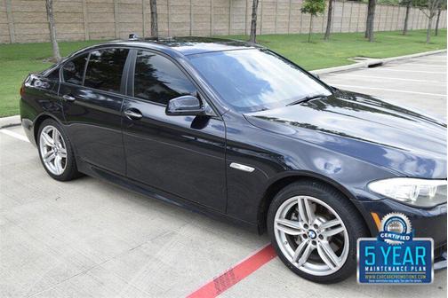 Black Sapphire Metallic 2012 BMW 535 535i M SPORTS PKG LOADED FRESH TRADE IN NICE