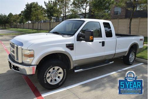 Oxford White Clearcoat/Pueblo Gold Clearcoat Metallic 2008 Ford F-250 Super Duty