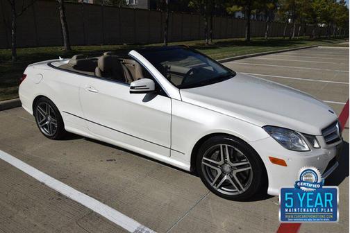 2013 Mercedes-Benz E-Class E 550 CONVERTIBLE 73K MILES NV BK/CAM FRESH TRADE