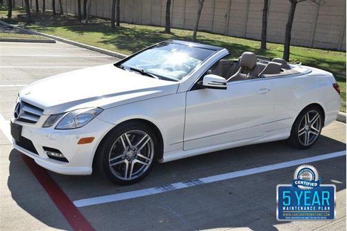 2013 Mercedes-Benz E-Class E 550 CONVERTIBLE 73K MILES NV BK/CAM FRESH TRADE