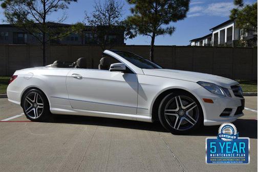 2013 Mercedes-Benz E-Class E 550 CONVERTIBLE 73K MILES NV BK/CAM FRESH TRADE