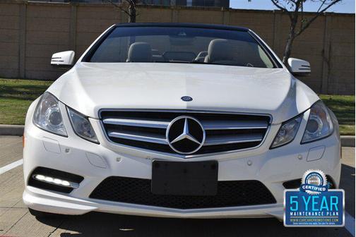 2013 Mercedes-Benz E-Class E 550 CONVERTIBLE 73K MILES NV BK/CAM FRESH TRADE