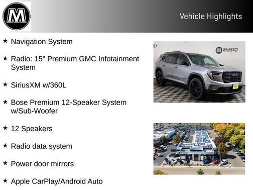 2026 GMC Acadia Elevation AWD