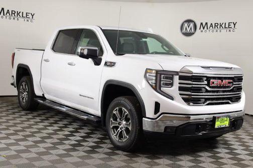 Summit White 2026 GMC Sierra 1500 SLT
