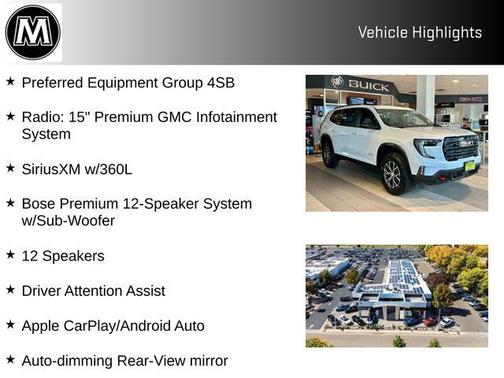 2026 GMC Acadia AT4 AWD