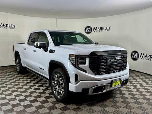 Glacier White Tricoat 2026 GMC Sierra 1500 Denali Ultimate