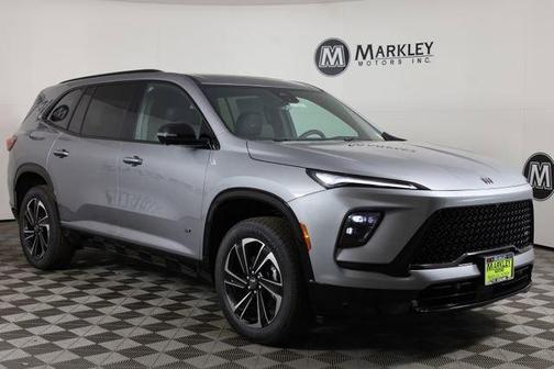 moonstone gray metallic 2026 Buick Enclave Sport Touring