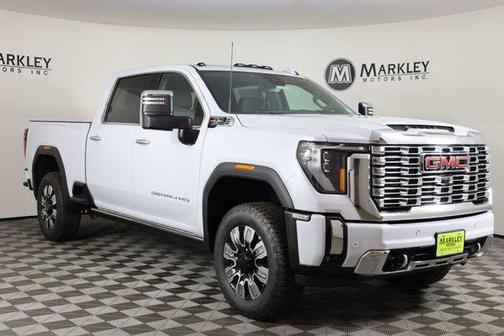 Glacier White Tricoat 2026 GMC Sierra 2500 Denali Truck