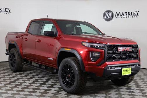 Volcanic Red Tintcoat 2026 GMC Canyon Elevation