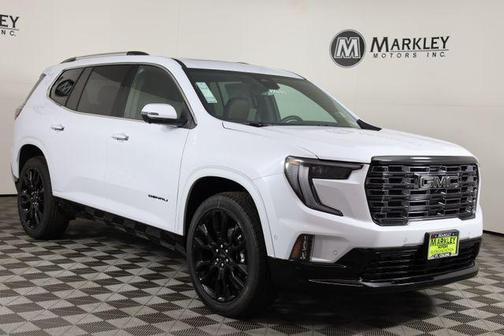 Glacier White Tricoat 2026 GMC Acadia Denali