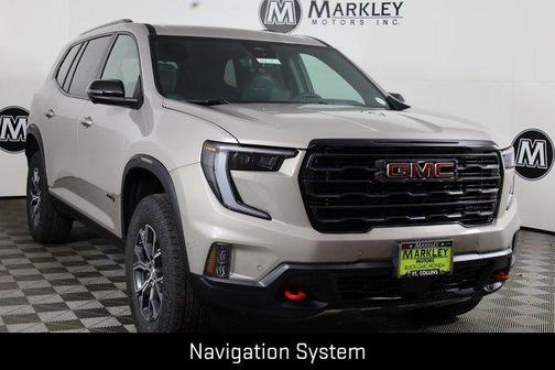 Riverstone Metallic 2026 GMC Acadia AT4 AWD