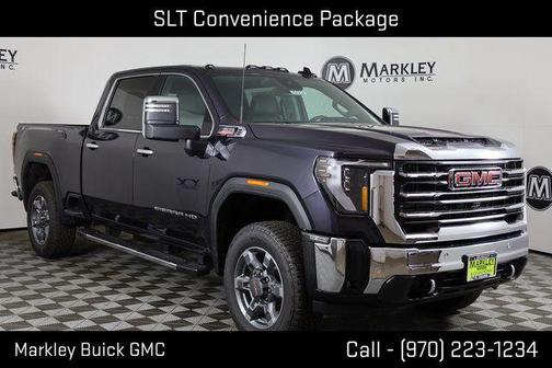 Titanium Rush Metallic 2025 GMC Sierra 2500 SLT Truck