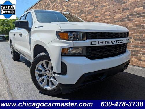 Summit White 2021 Chevrolet Silverado 1500 Custom