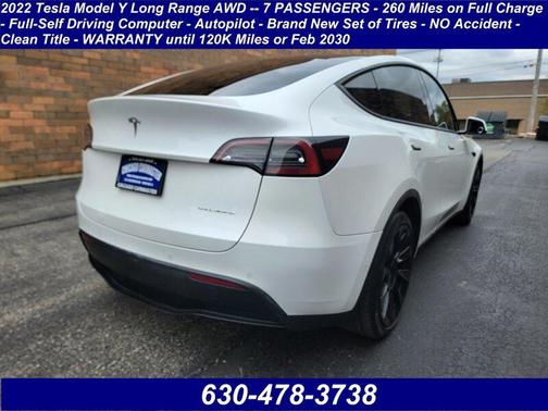 2022 Tesla Model Y Long Range Dual Motor All-Wheel Drive