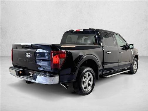 Agate Black Metallic 2025 Ford F-150 XLT