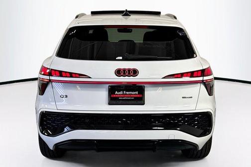 White 2026 Audi Q3 S line