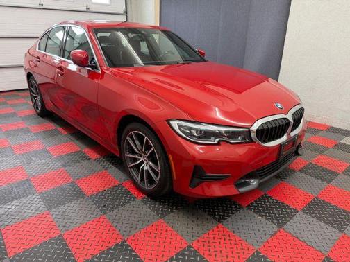 Red 2022 BMW 330 i xDrive