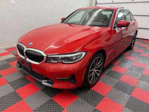Red 2022 BMW 330 i xDrive