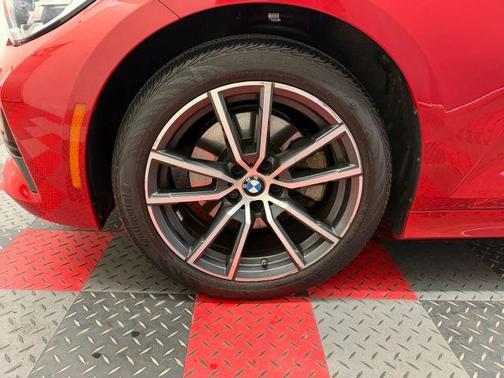 Red 2022 BMW 330 i xDrive