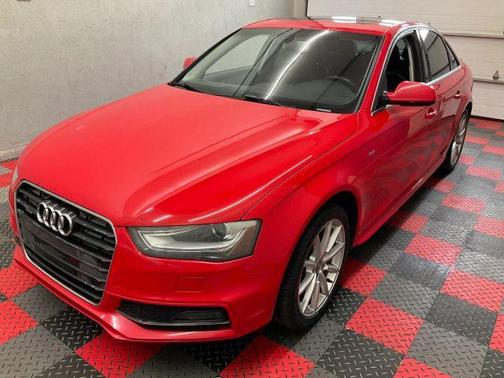 Red 2016 Audi A4 2.0T Premium
