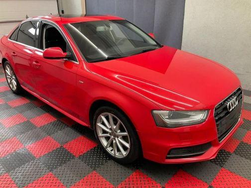 Red 2016 Audi A4 2.0T Premium