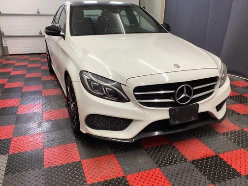 White 2016 Mercedes-Benz C-Class C 300 4MATIC Sedan