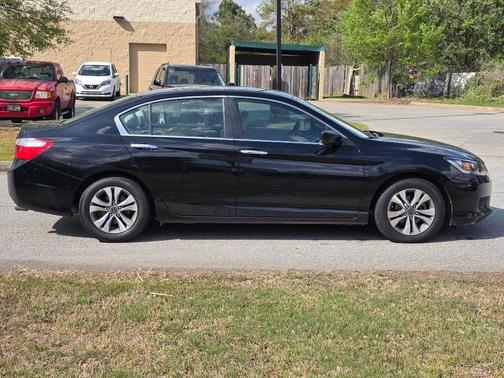 Black 2015 Honda Accord LX