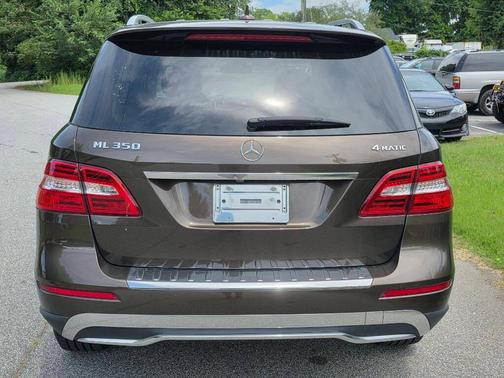 Brown 2013 Mercedes-Benz M-Class ML 350 4MATIC