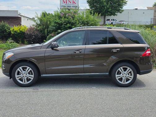 Brown 2013 Mercedes-Benz M-Class ML 350 4MATIC