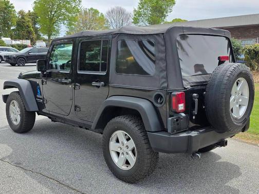 Black 2018 Jeep Wrangler JK Unlimited Sport