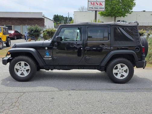 Black 2018 Jeep Wrangler JK Unlimited Sport