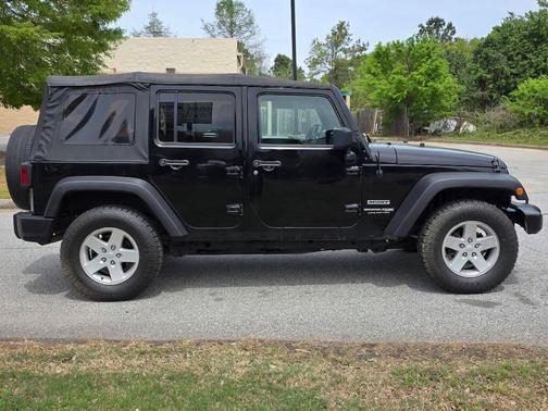 Black 2018 Jeep Wrangler JK Unlimited Sport