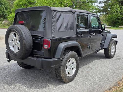 Black 2018 Jeep Wrangler JK Unlimited Sport