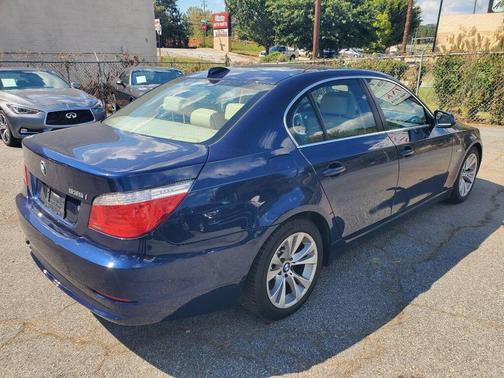 Blue 2010 BMW 535 i