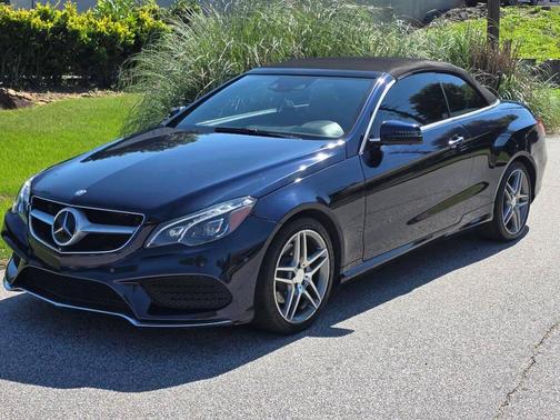 Blue 2016 Mercedes-Benz E-Class E 400