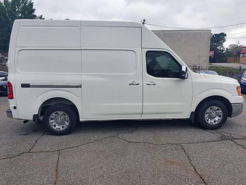Glacier White 2018 Nissan NV Cargo NV3500 HD SL V6/SL V8