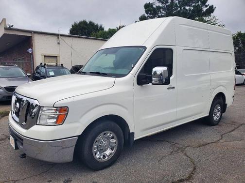 Glacier White 2018 Nissan NV Cargo NV3500 HD SL V6/SL V8