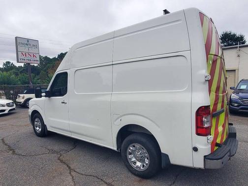 Glacier White 2018 Nissan NV Cargo NV3500 HD SL V6/SL V8