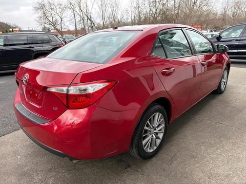 Barcelona Red Metallic 2015 Toyota Corolla LE Plus