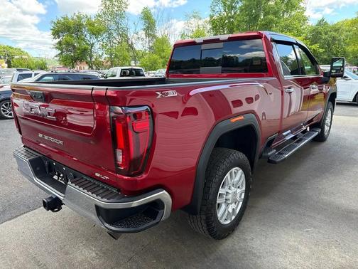 Cayenne Red 2021 GMC Sierra 2500 SLT